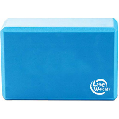 Lite Weights Блок для занятий йогой5494LW, голубой