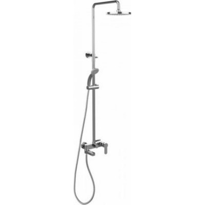 Paffoni ZCOL632CR Колонна для душа телескопич. Blu излив-дивертор, хром 00239990
