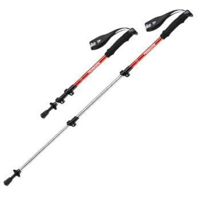 Naturehike Треккинговая палка ST01 6061 AL с 3 узлами 50-100 Red, 6927595720288
