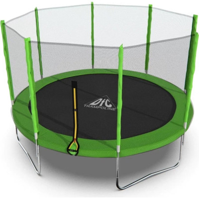 DFC Батут Trampoline Fitness с сеткой 12ft 12FT-TR-LG