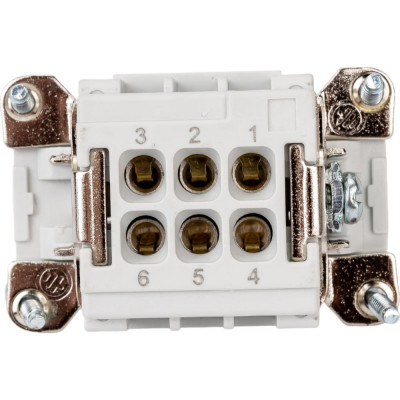 Гнездо Emas 6 полюсов, 16А EB006CP00