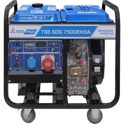 Дизель генератор ТСС SDG 7500EH3A 100027