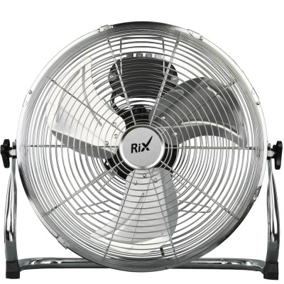 RIX Полупромышленный напольный вентиляторNPSF-8000W, 90Вт, цвет хром, металл 47461