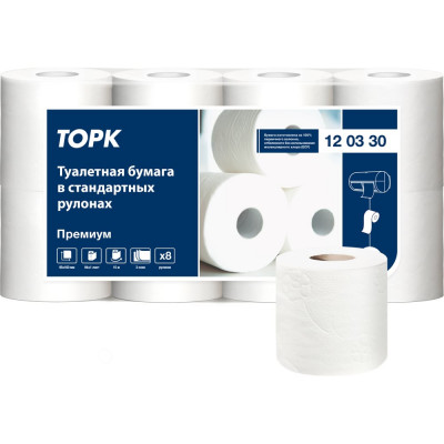 Трехслойная бумага TORK Premium 120330 24695