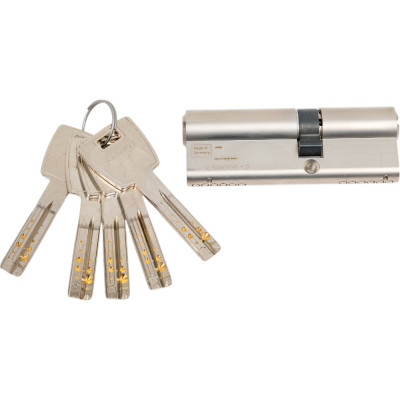 ABUS Механизм цилиндровый X12R410 ключ/ключ 35-50 (85 мм) NI (5 key) 00029147