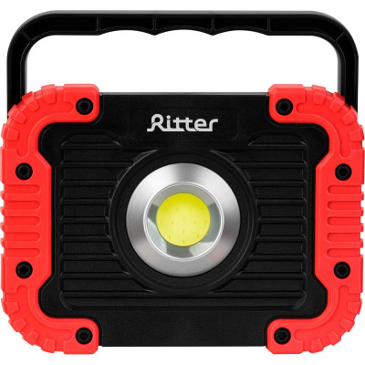 RITTER Автономный сд прожекторный фонарь 5W COB+линза, бат.4xAA, 405Лм, IP44, 29128 2