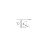 LEDEME Смеситель для душа L72003 65648