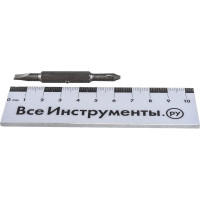 ТУНДРА Отвертка-перевёртыш , 4 в 1, пластиковая рукоятка 2502540