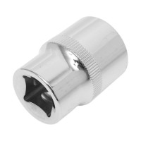 Головка торцевая Е-профиль 1/2" DR (Е24) для гайковертов Ombra 112624