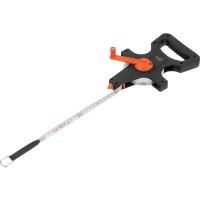 Геодезическая рулетка  лента ПВХ, открытый корпус (20 м х 10 мм) SPARTA 314305