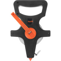 Геодезическая рулетка  лента ПВХ, открытый корпус (20 м х 10 мм) SPARTA 314305