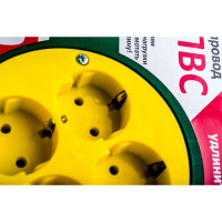 Силовой удлинитель ТМ Союз 4 гнезда, заземление 20м 481S-3402