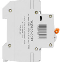 Автоматический выключатель ВА47-29 (2Р; 63 А; 4.5 кА; С) TDM ELECTRIC SQ0206-0099