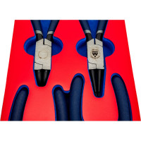 Набор съемников стопорных колец 4шт МАСТАК 5-3304