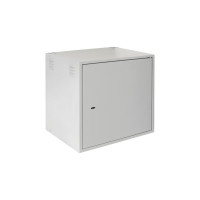Настенный антивандальный шкаф 12U серый NETLAN EC-WS-126045-GY