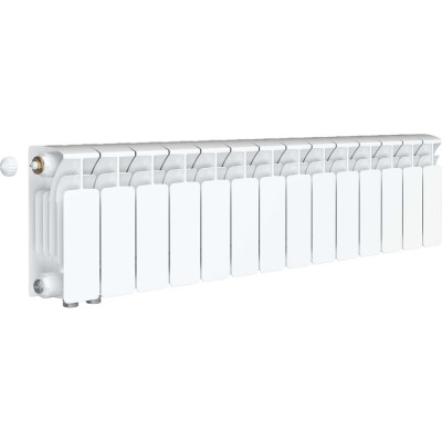 Радиатор биметаллический RIFAR BASE Ventil 200 14 секц. нижн. прав. R-BA-200-14-VR