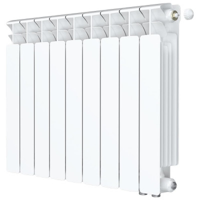 Радиатор биметаллический RIFAR BASE Ventil 500 09 секц. нижн. прав. R-BA-500-09-VR