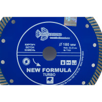 Диск алмазный отрезной TRIO-DIAMOND 180x22.23 New Formula Turbo T104