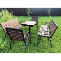 Садовая скамья Talmico Медь-Антик, трехместная 0401