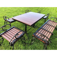 Садовая скамья Talmico Медь-Антик, трехместная 0401