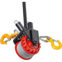 Рычажная лебедка ЦМК ЛР-1,6 механич. трос 8мм*9м L0011