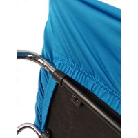 Чехол на мебель ГЕЛЕОС 704 для компьютерного кресла, стула, светло-синий ГЧ00704