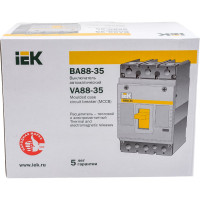 Автоматический выключатель IEK ВА88-35 3Р 100А 35кА SVA30-3-0100