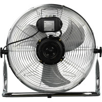 Полупромышленный напольный вентилятор RIX NPSF-8000W, 90Вт, цвет хром, металл 47461