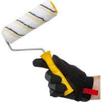 Малярный валик РемоКолор с рукояткой Микрофибра, ось 6мм, D40мм, 180мм, 04-2-620