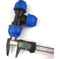 Тройник BOUTTE ПНД 25-25-25, 10 шт 9275389