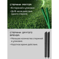 Стержень от комаров РАПТОР 5 стержней 57583071