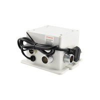 Смеситель сенсорный для раковины, высокий С образный излив, латунный корпус, цвет ХРОМ. Brimix 081