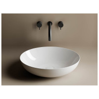 Умывальник чаша Ceramicanova Element накладная, овальная 520х395х130 мм CN6017