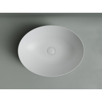 Умывальник чаша Ceramicanova Element накладная, овальная 520х395х130 мм CN6017