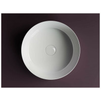Умывальник чаша Ceramicanova Element накладная, круглая 358х358х137 мм CN6032