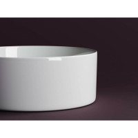 Умывальник чаша Ceramicanova Element накладная, круглая 358х358х137 мм CN6032