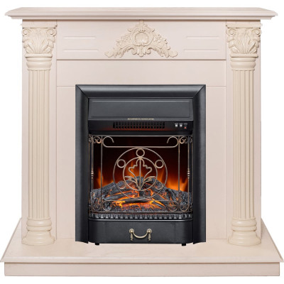 Каминокомплект RealFlame STEFANIA STD/EUG WT + MAJESTIC LUX 10017170