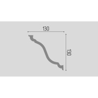 Карниз П11 Де-Багет 130/130 00-00003544