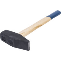 Слесарный молоток РемоКолор кованый, деревянная рукоятка, 1500г, 38-2-115