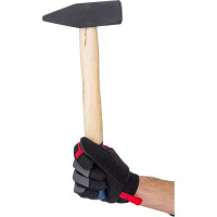 Слесарный молоток РемоКолор кованый, деревянная рукоятка, 1500г, 38-2-115