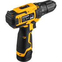 Дрель-шуруповерт STEHER 12В, 1 АКБ 2Ач CD-120-1