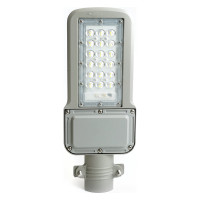 Уличный консольный светодиодный светильник FERON SP3040, 30W, 5000К, 3600Lm, IP65, серый, 41547