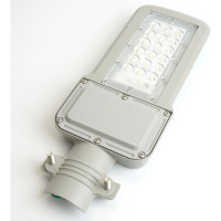 Уличный консольный светодиодный светильник FERON SP3040, 30W, 5000К, 3600Lm, IP65, серый, 41547