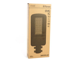Уличный консольный светодиодный светильник FERON SP3040, 30W, 5000К, 3600Lm, IP65, серый, 41547