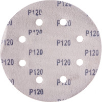 Бумага шлифовальная (20 шт; 180 мм; зерно 120; 8 отверстий) Sturm DWS6010-9120