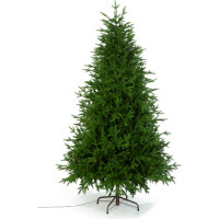 Ель CRYSTAL TREES Персея с вплетенной гирляндой, 215 см KP11215L