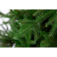 Ель CRYSTAL TREES Персея с вплетенной гирляндой, 215 см KP11215L