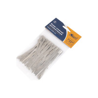 Стяжной металлический хомут KRAFT 100х4.6, уп. 50 шт. KT 880570