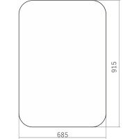 Зеркало MIXLINE "Выбор" 685х915 (ШВ) 547322