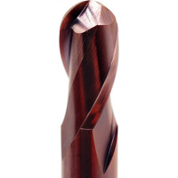 Фреза СпецТехИнструмент концевая монолит твердосплавная сферическая 10x75 мм E550MAX D10-BN5.0-L75-T2-TiAlN-HRC55A